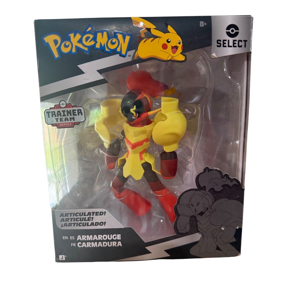 2026 JAZWARES POKEMON SELECT ARMAROUGE SUPER ARTICULATED FIGURE TARGET EXCLUSIVE